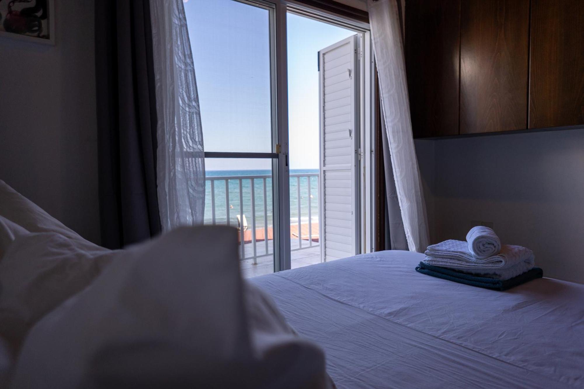 Beach House At Seafront Villa Meneou Exterior photo