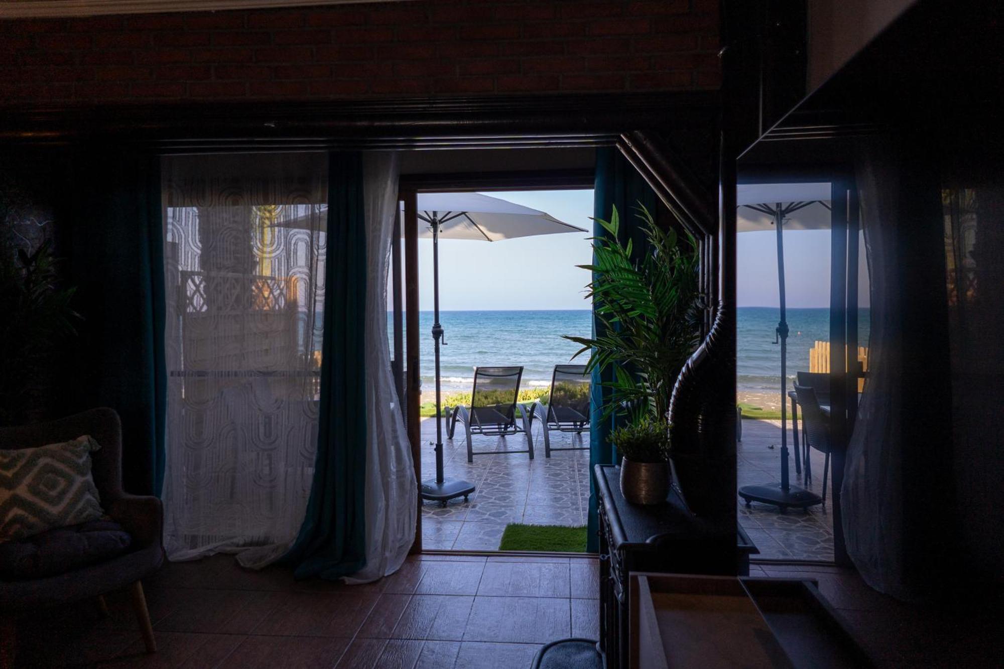 Beach House At Seafront Villa Meneou Exterior photo