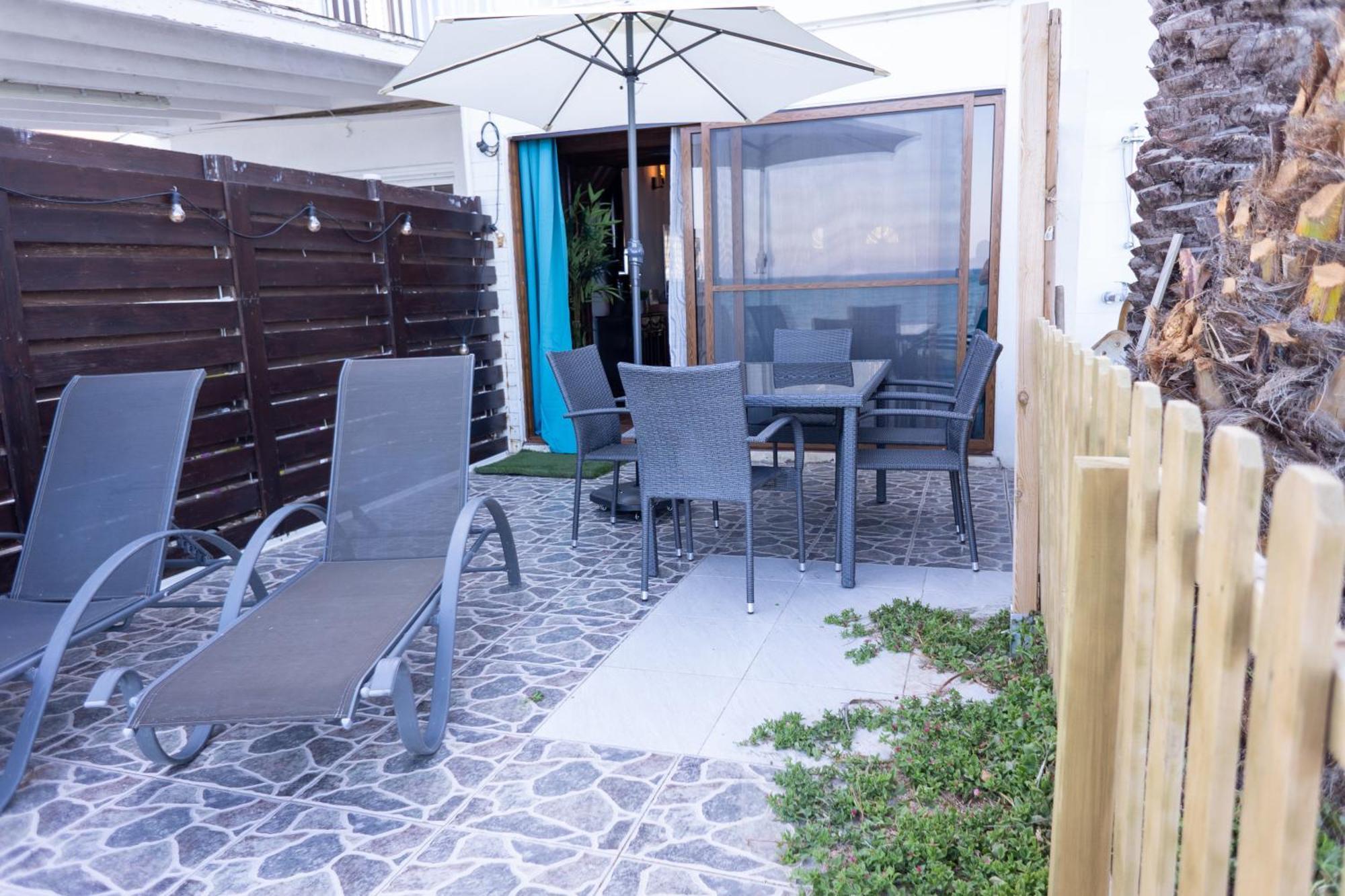 Beach House At Seafront Villa Meneou Exterior photo