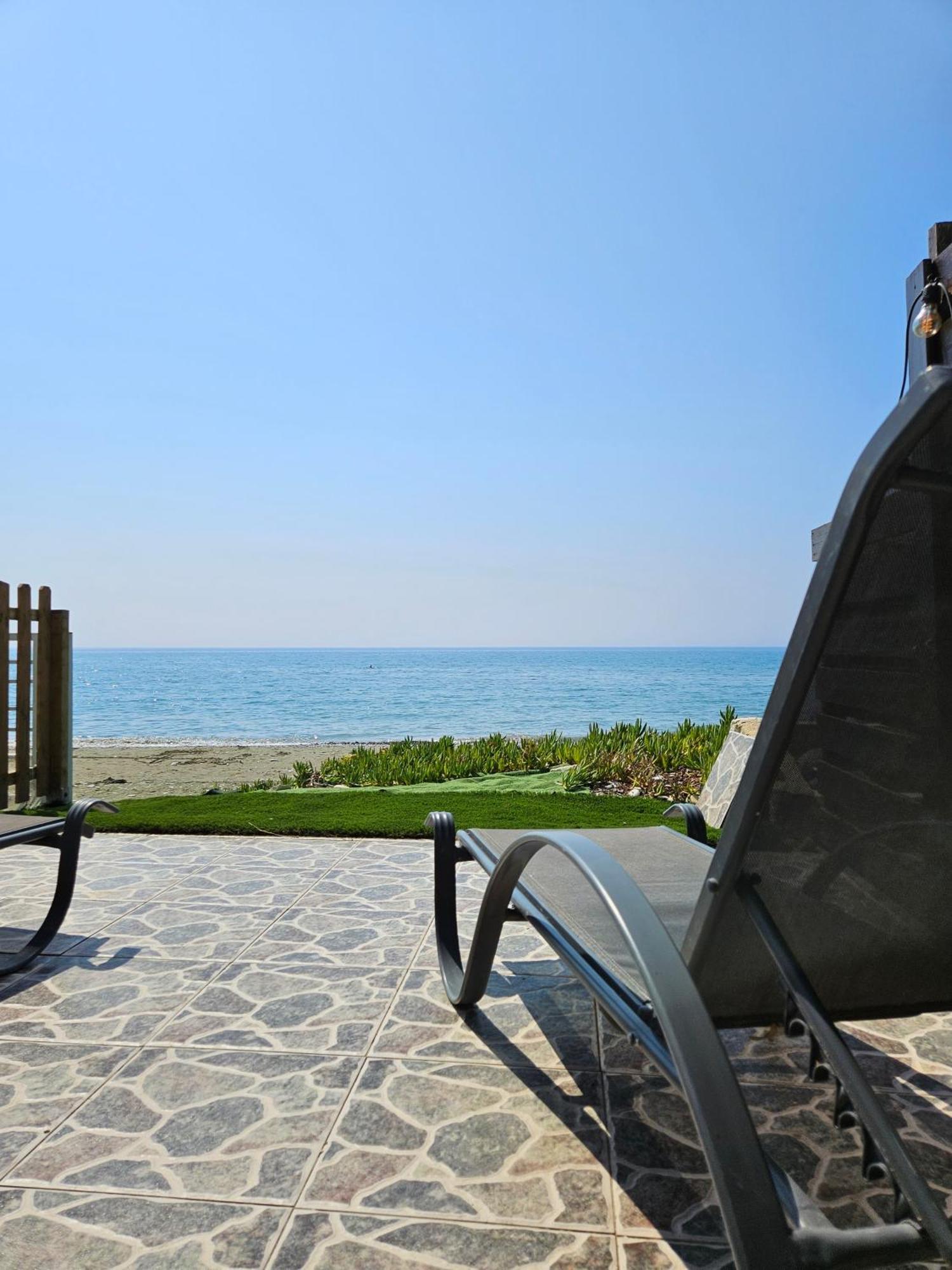 Beach House At Seafront Villa Meneou Exterior photo