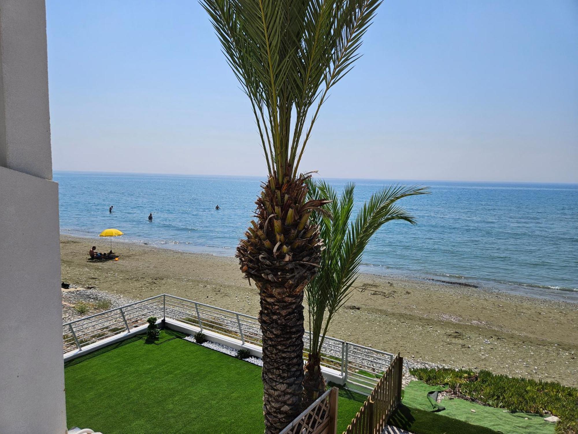 Beach House At Seafront Villa Meneou Exterior photo